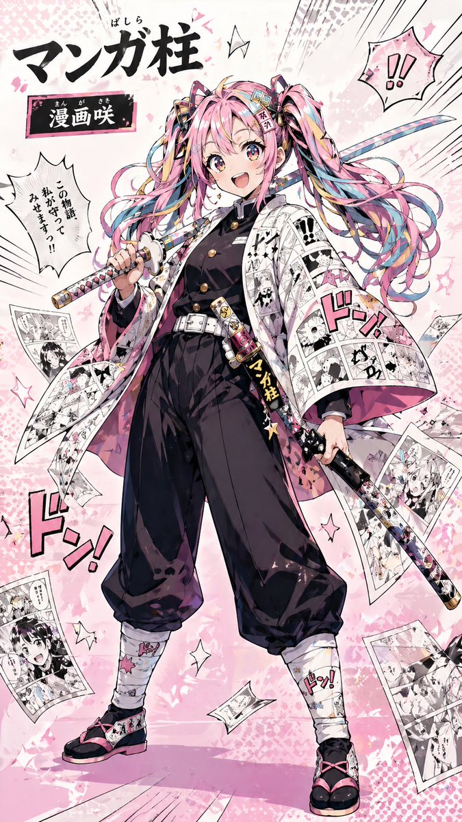 Manga Bloom: Pastel Swordswoman Hero