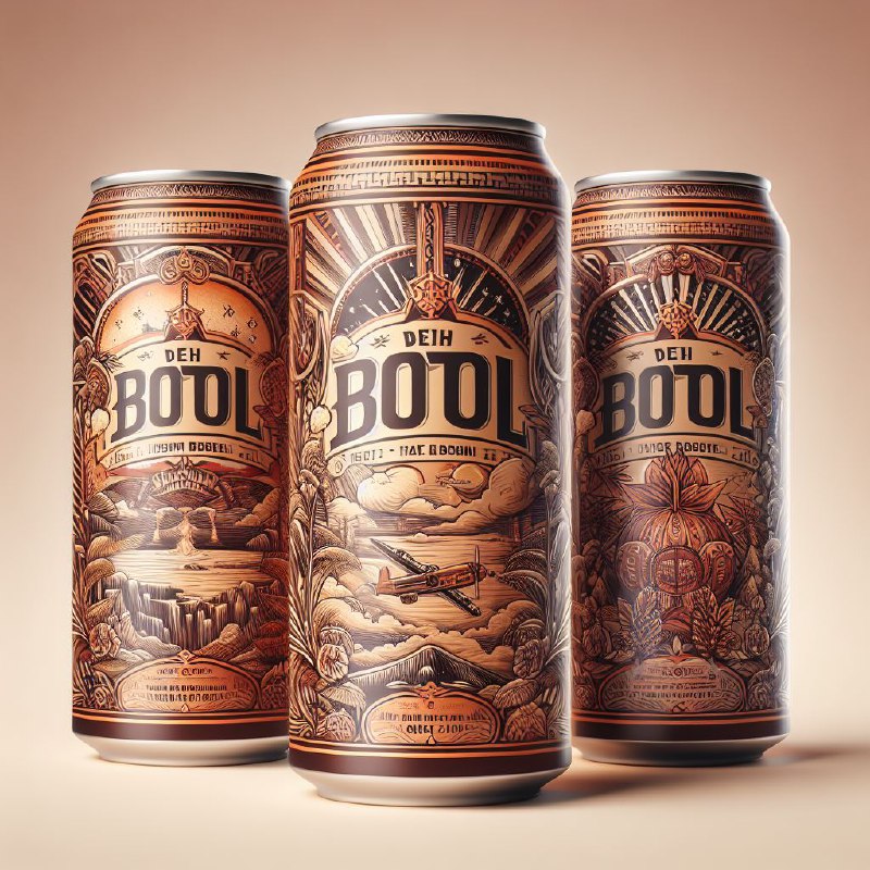 Teh Botol Drink Can Brand Hyperrealistic Product Design