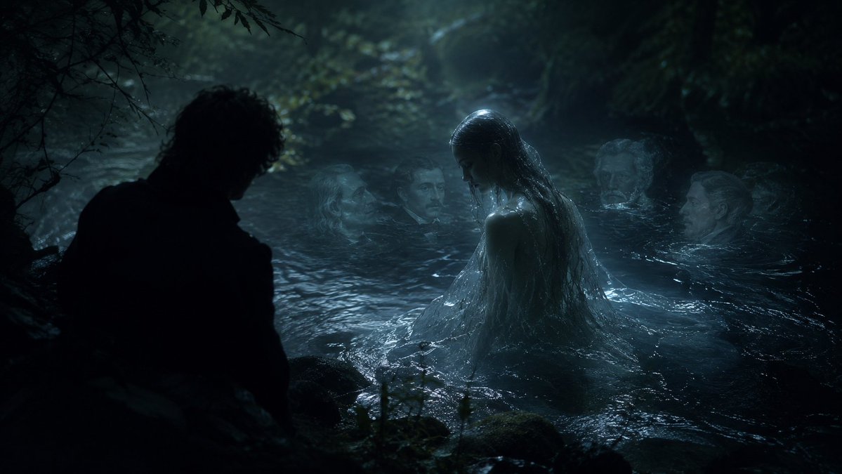 Undine's Betrayal Moonlit Pool