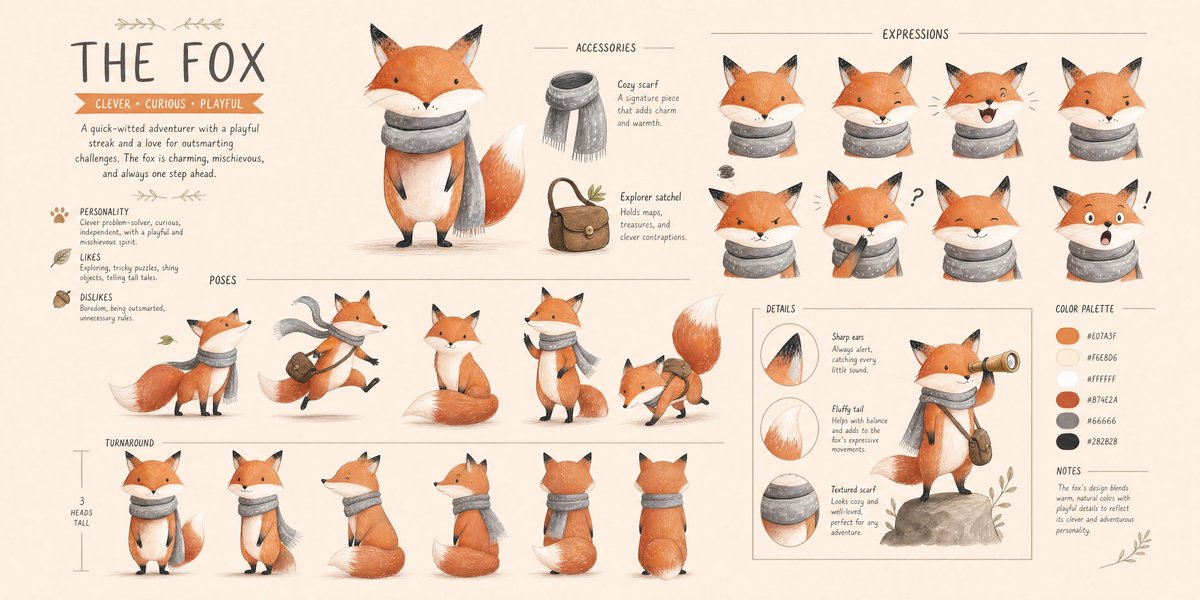 Professional Character Reference Sheet Template