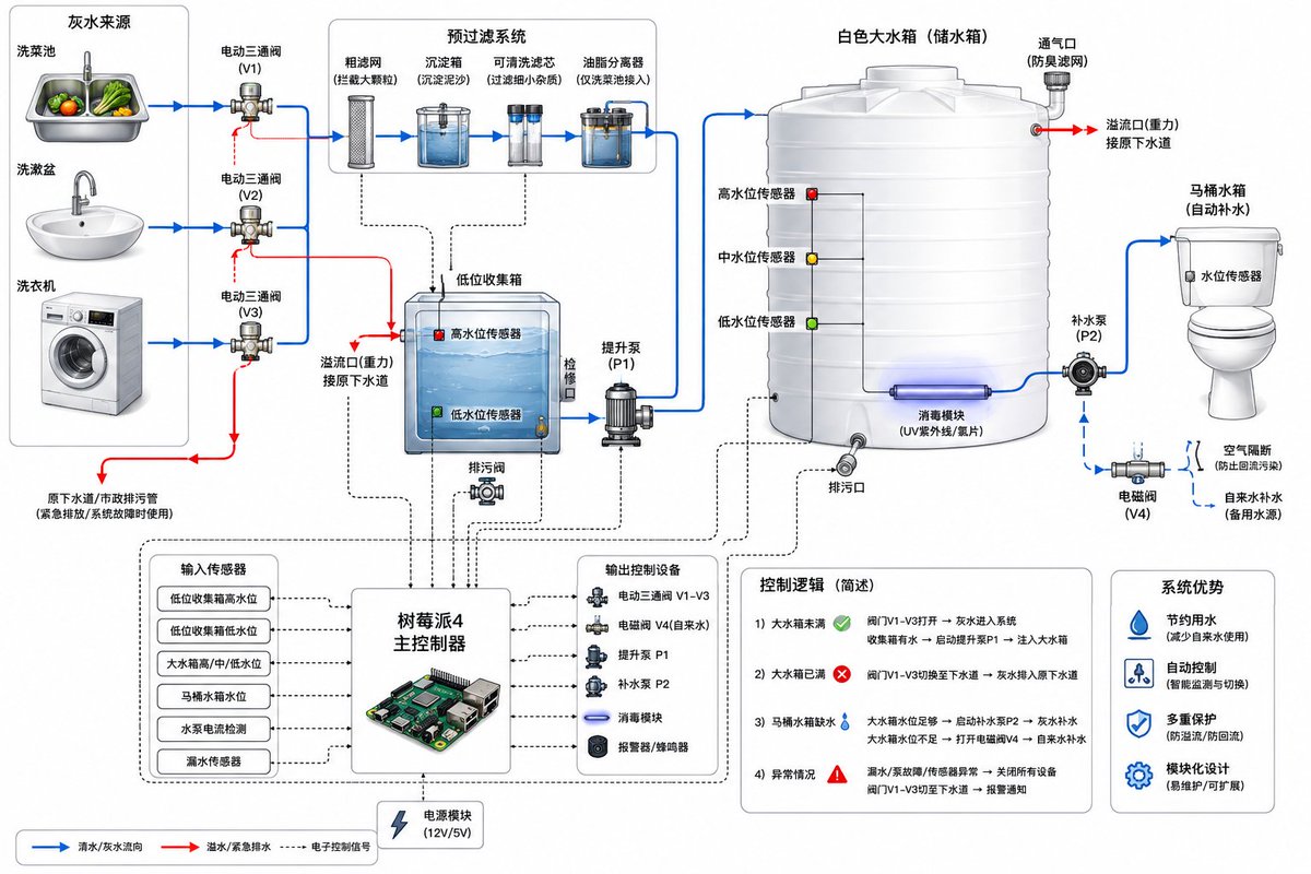 Smart Greywater Recycling System