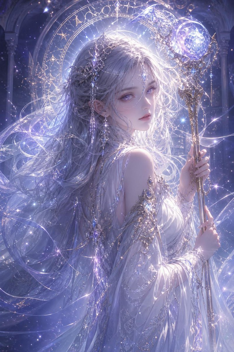 Silver Witch Mystic Glow