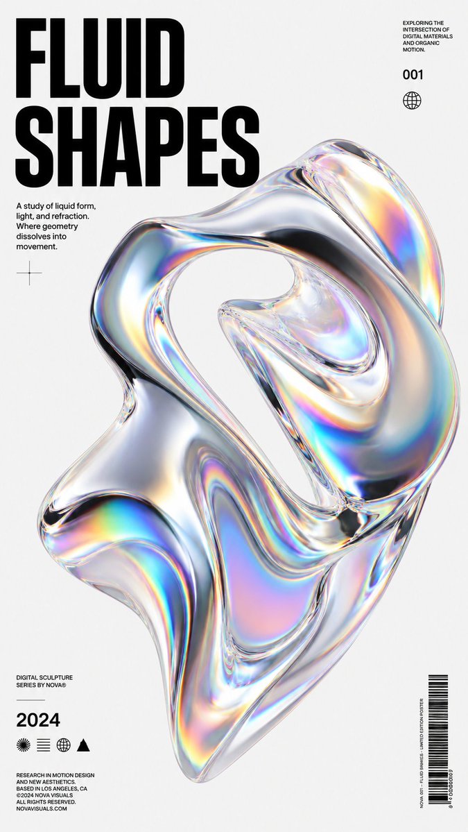 Fluid Glass Sculpture Design