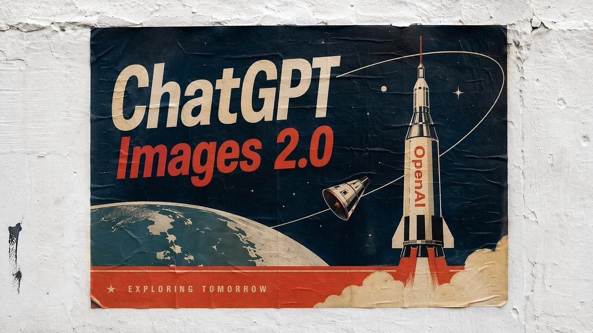 Retro Futurist Space Poster