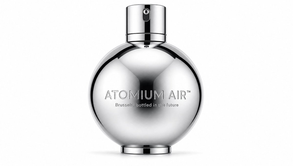 Chrome Sphere Futuristic Fragrance
