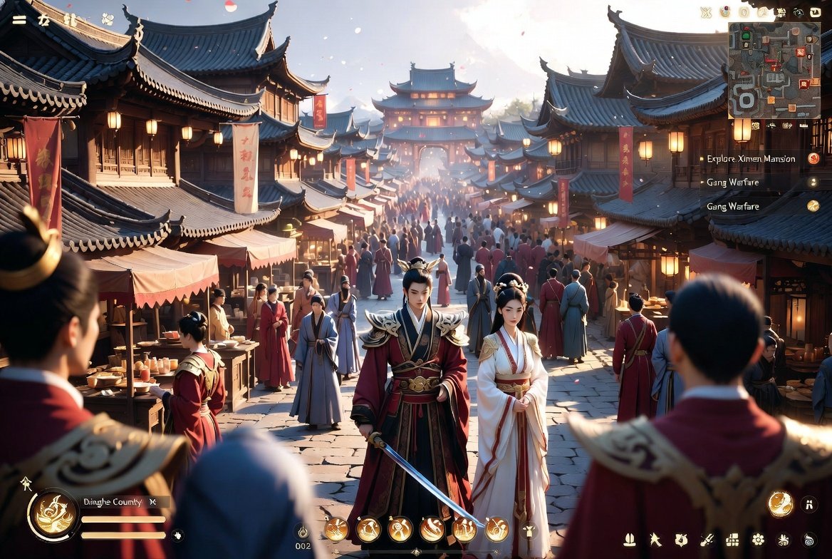 Wuxia Legends: Golden Hour Quest