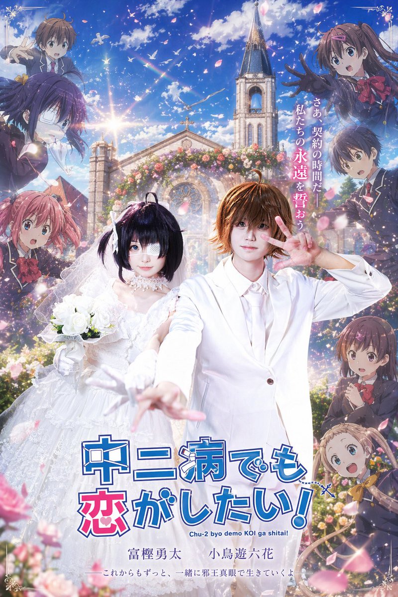 Anime Wedding Key Visual Poster