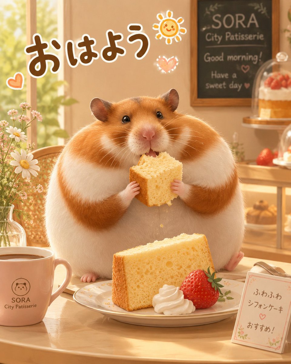 Hamster Morning Patisserie