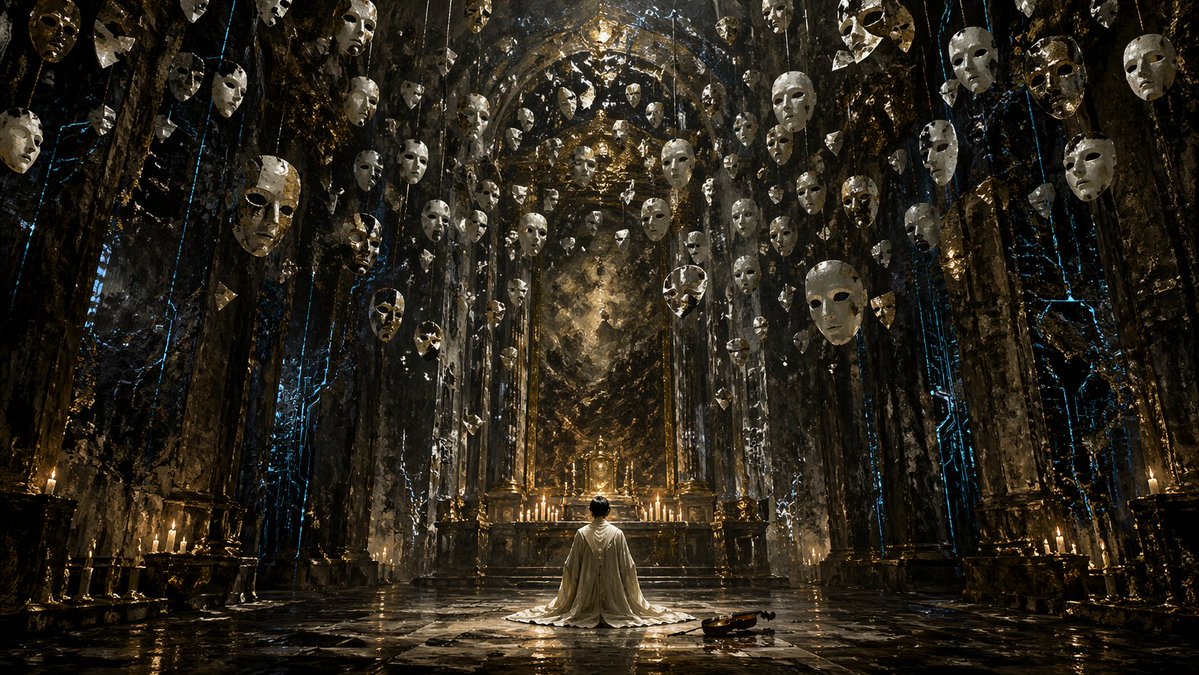 Gothic Ritual of Haunting Masks