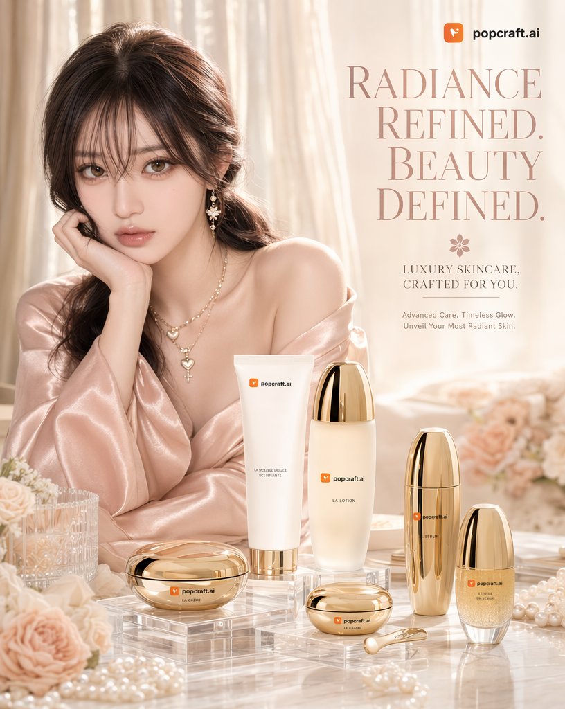 Luxury Beauty Ad