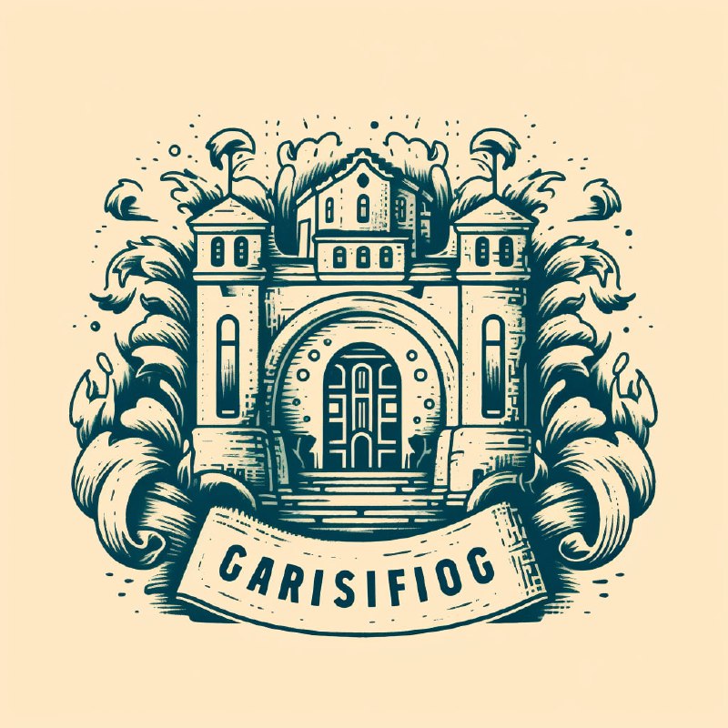 University Risograph Graphic Logo Design