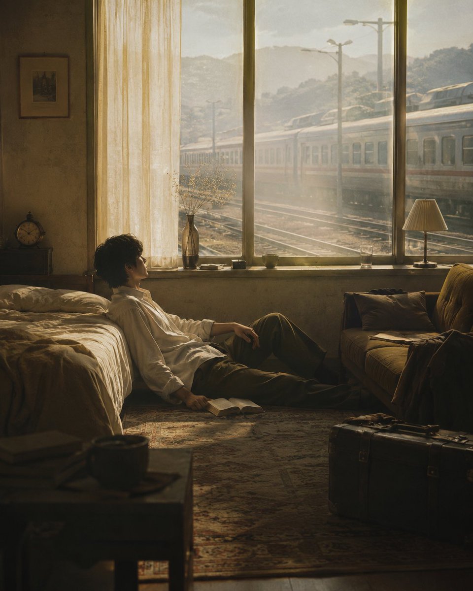 Vintage Station Morning Light