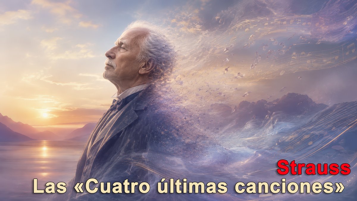 Composer's Sunset Swan Song