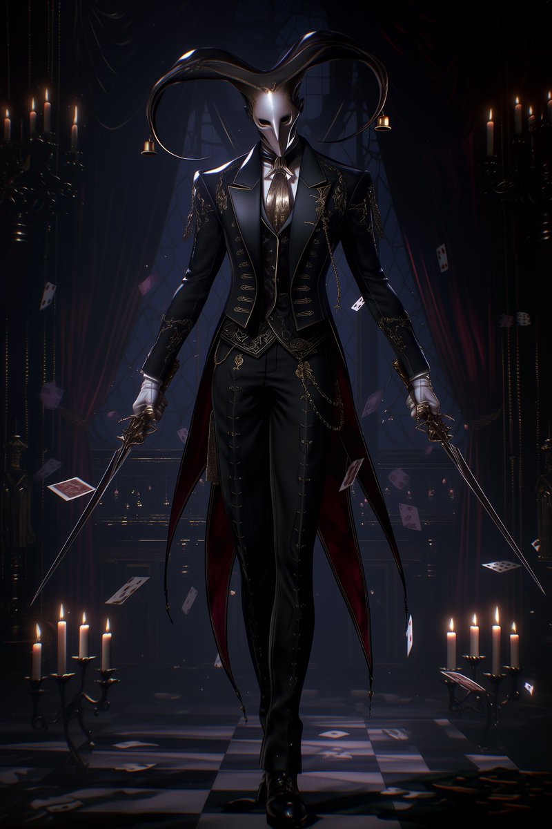 Shadow Jester Swordsman