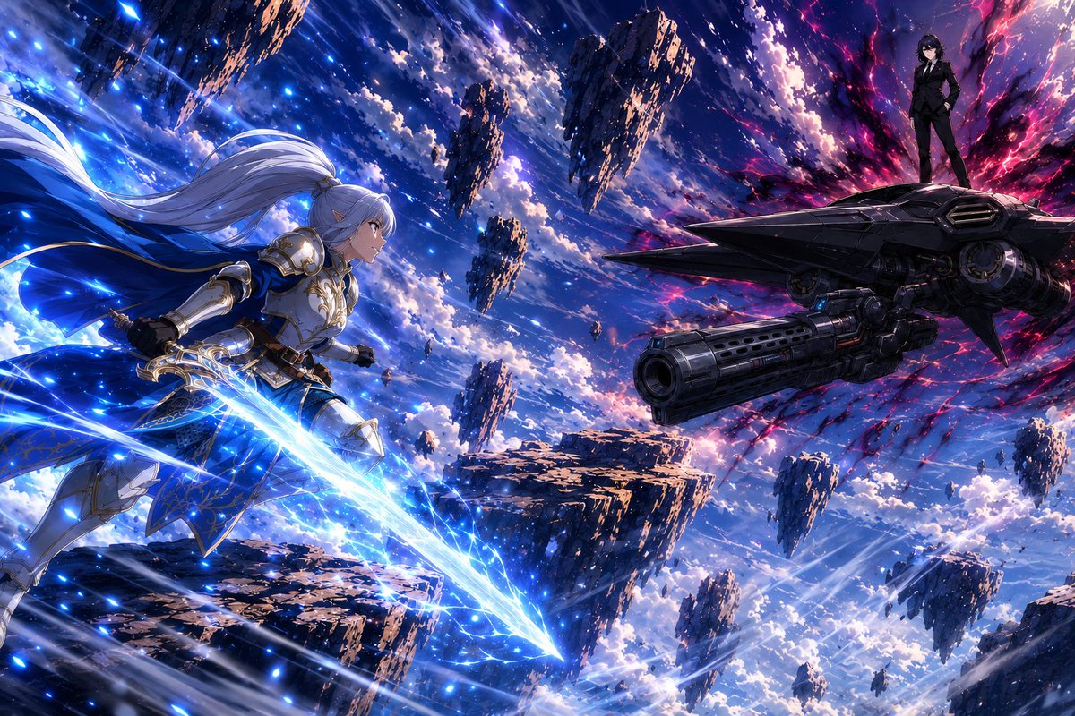 Silver Knight Sky Duel