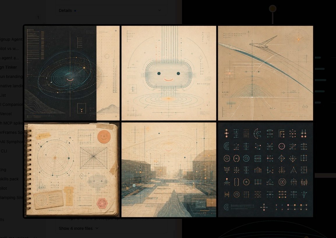 AI Interface Design Moodboard