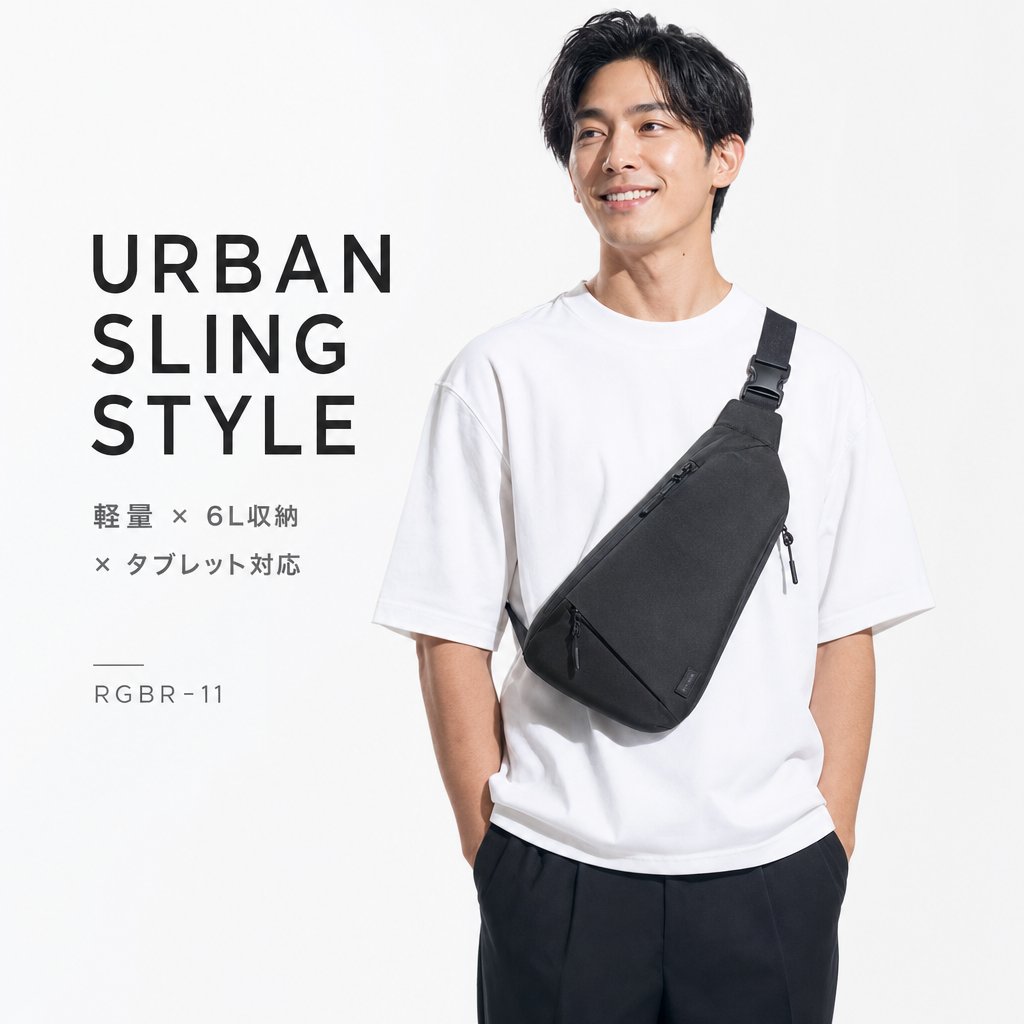 Minimalist Japanese Urban Sling Bag