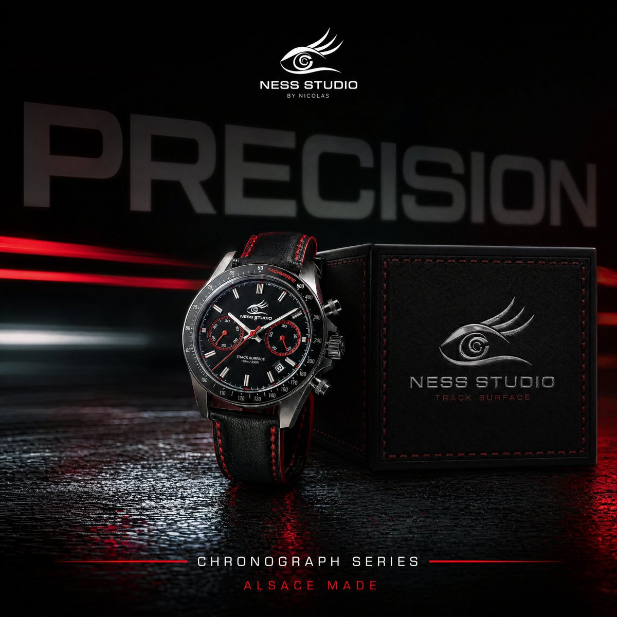 Motorsport Chronograph Luxury Ad