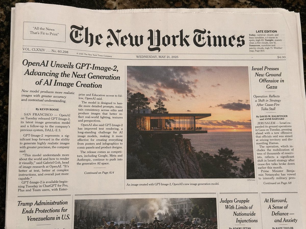 Newspaper Front Page Mockup