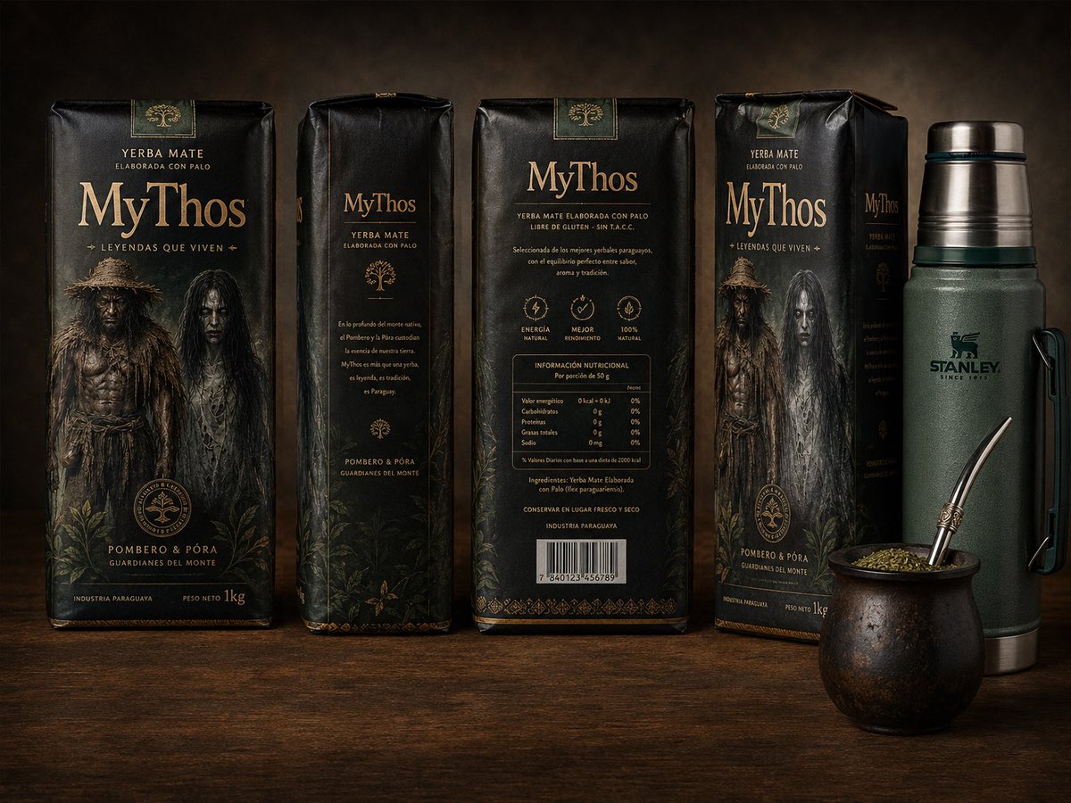 Luxury Yerba Mate Product Ad