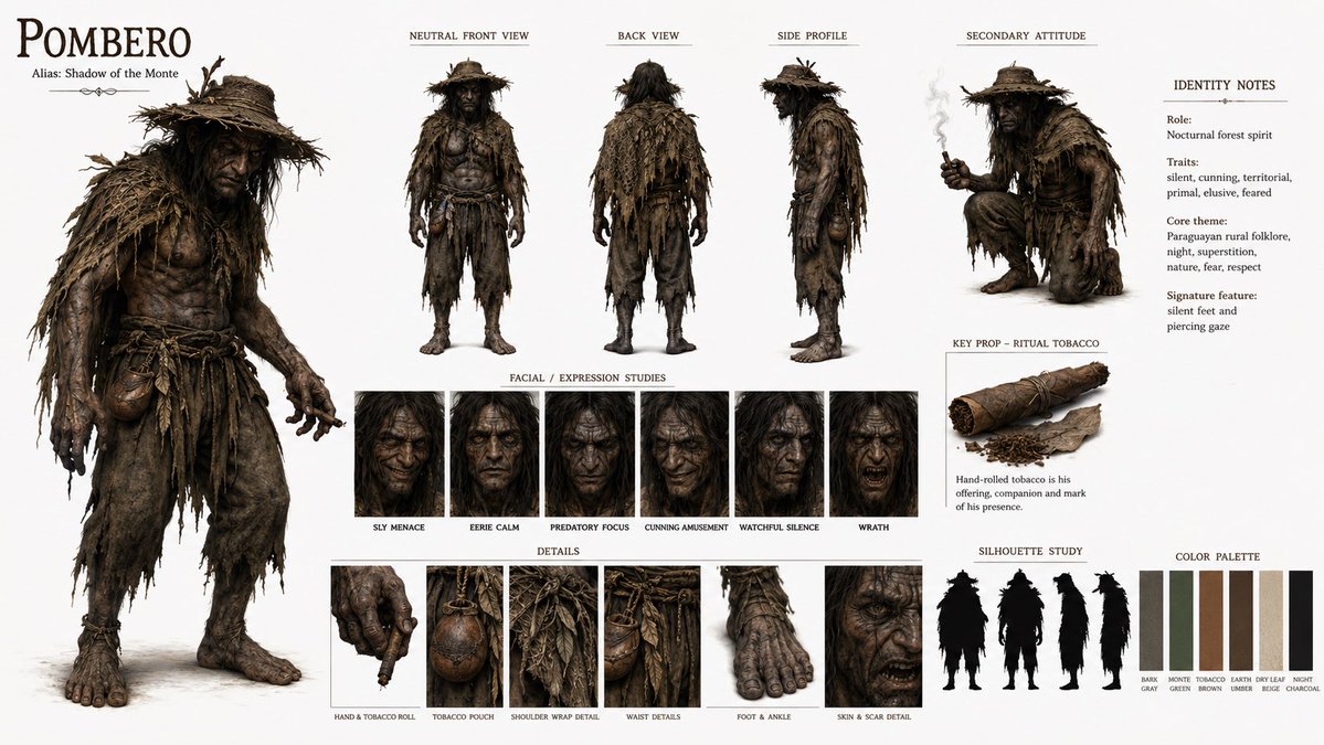 Dark Fantasy Creature Concept Art