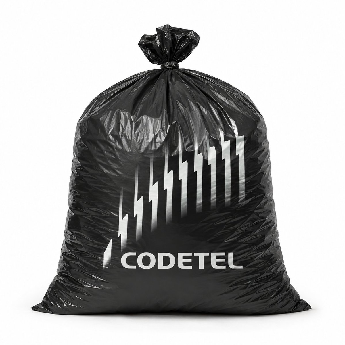 Black Garbage Bag Product Shot