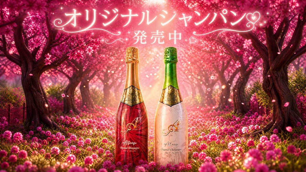 Sakura Champagne Nightlife Luxury