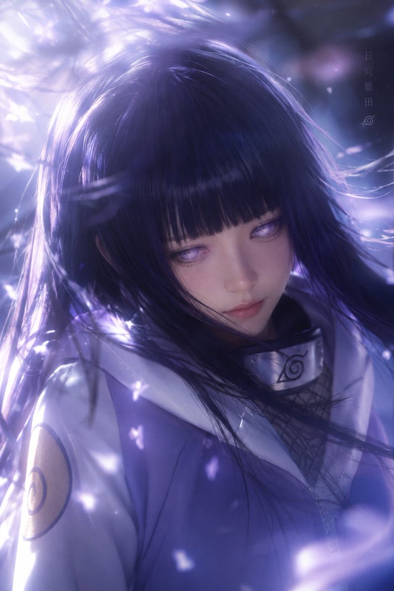 Hinata Mystic Purple Portrait