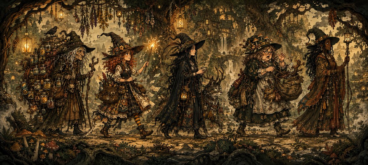 Traveling Witches of Enchanted Forest