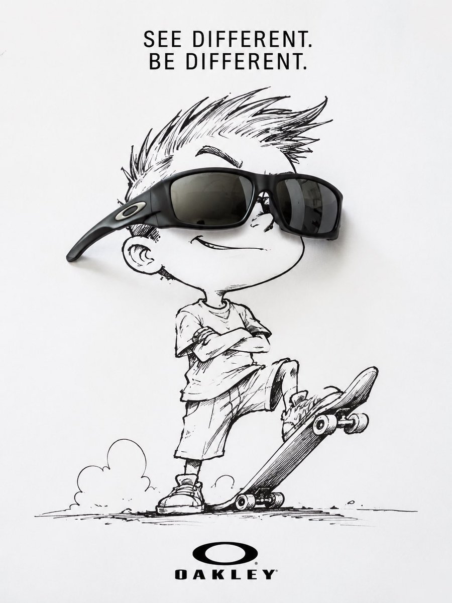 Bold Skater Shades Ad