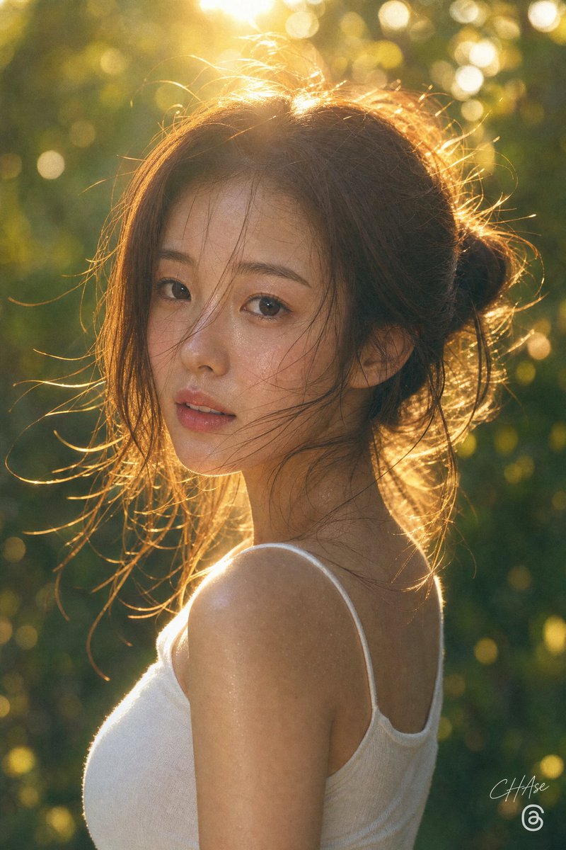 Golden Hour Side Profile Portrait