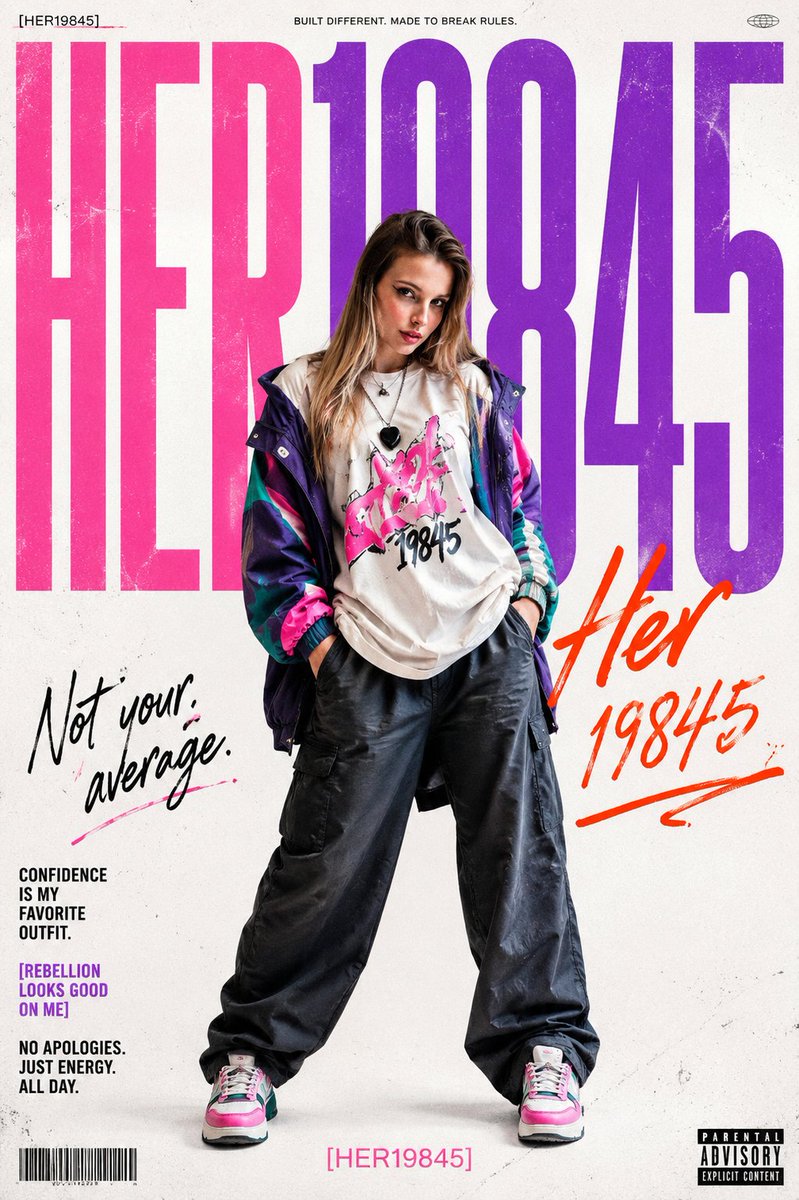 Rebel Streetwear Cover Poster