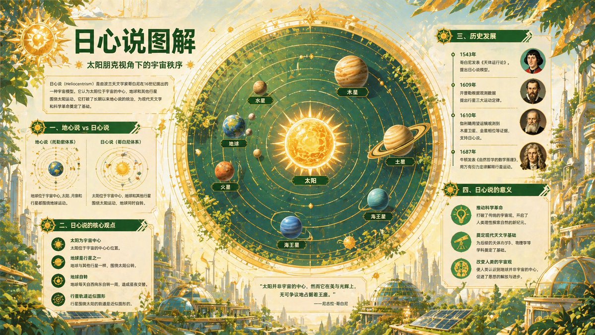 Heliocentric Model Illustrated Guide