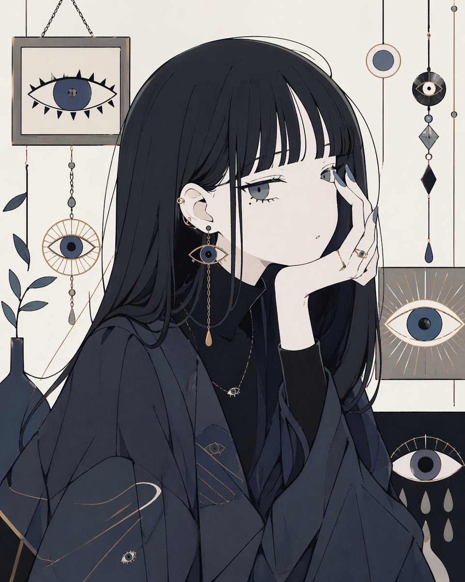 Mystic Eye Goth Girl
