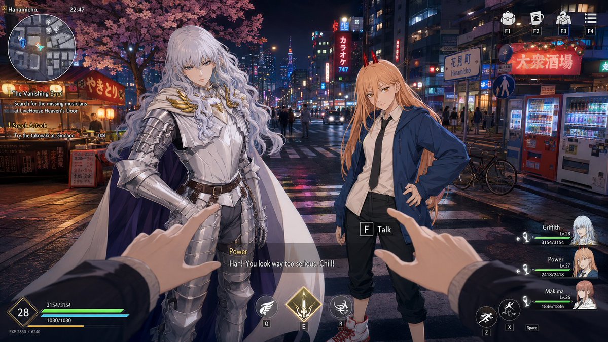 Neon Tokyo RPG Night