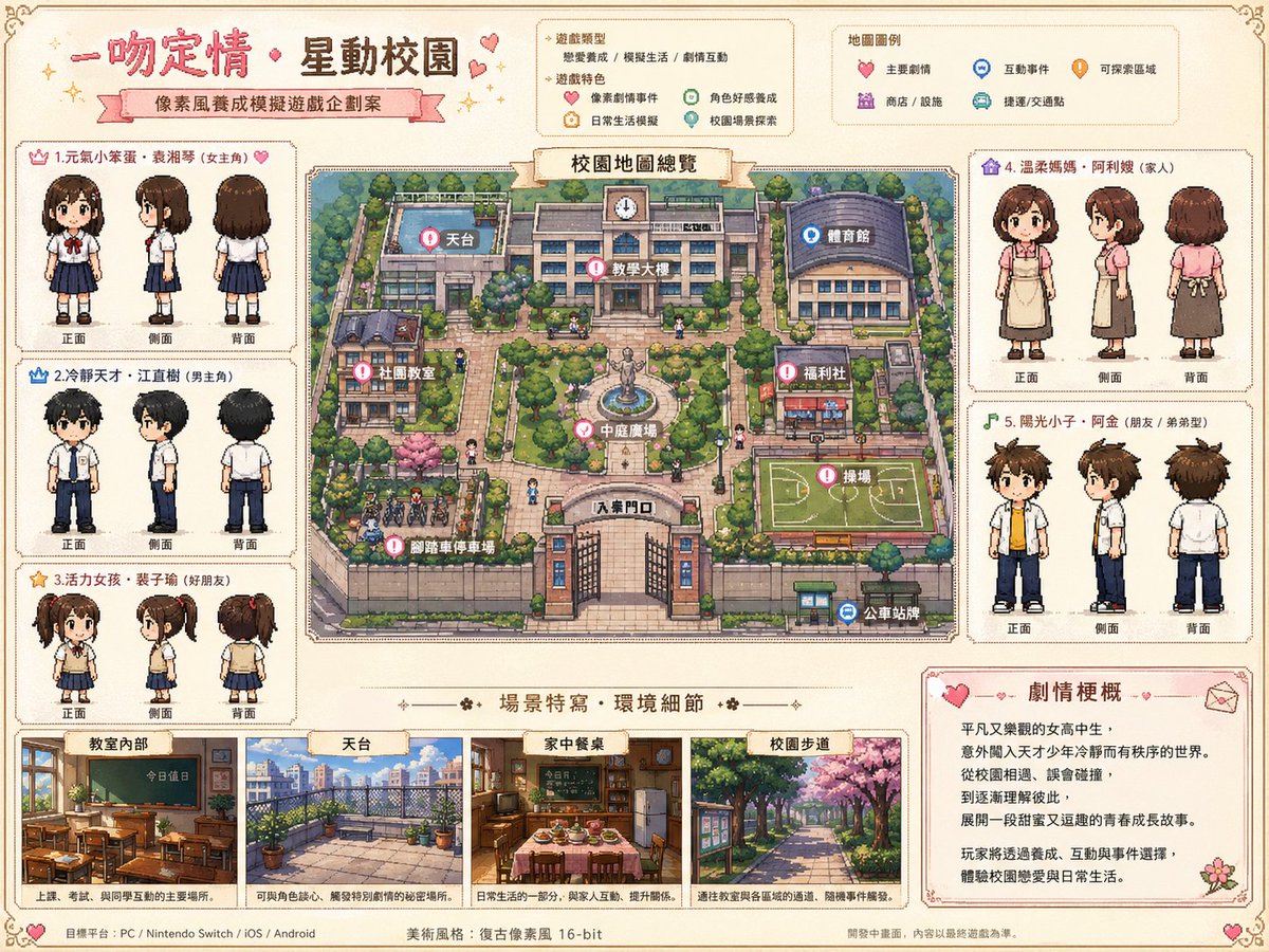 Pixel Playful Kiss Game