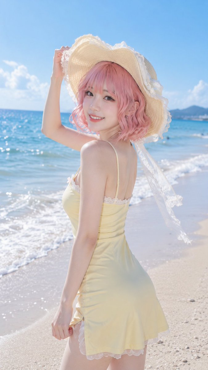 Summer Beach Sweetheart