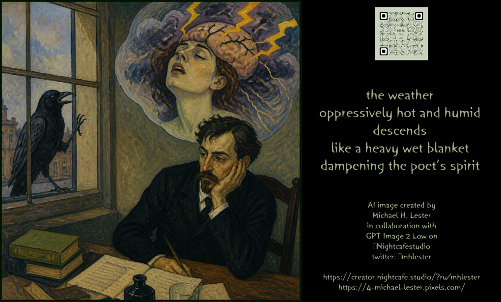 Oppressive Summer Poet Poster