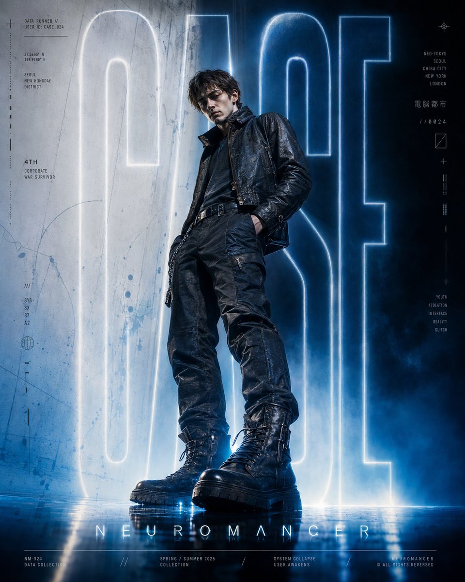 Neuromancer Cyberpunk Fashion