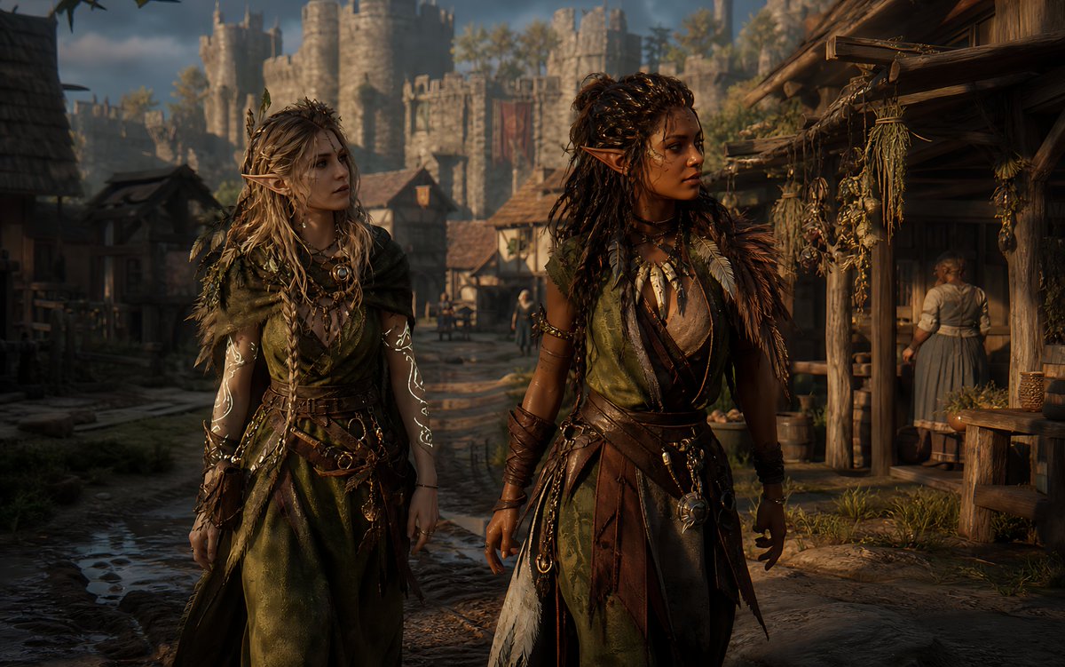 Dark Fantasy Elven Adventurers