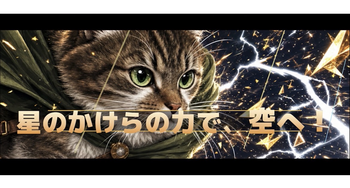 Cinematic Fantasy Cat Attack Banner