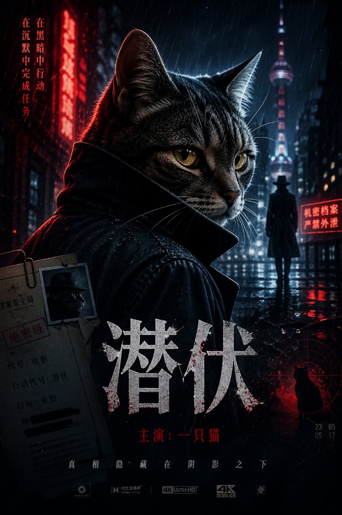 Spy Cat Movie Poster