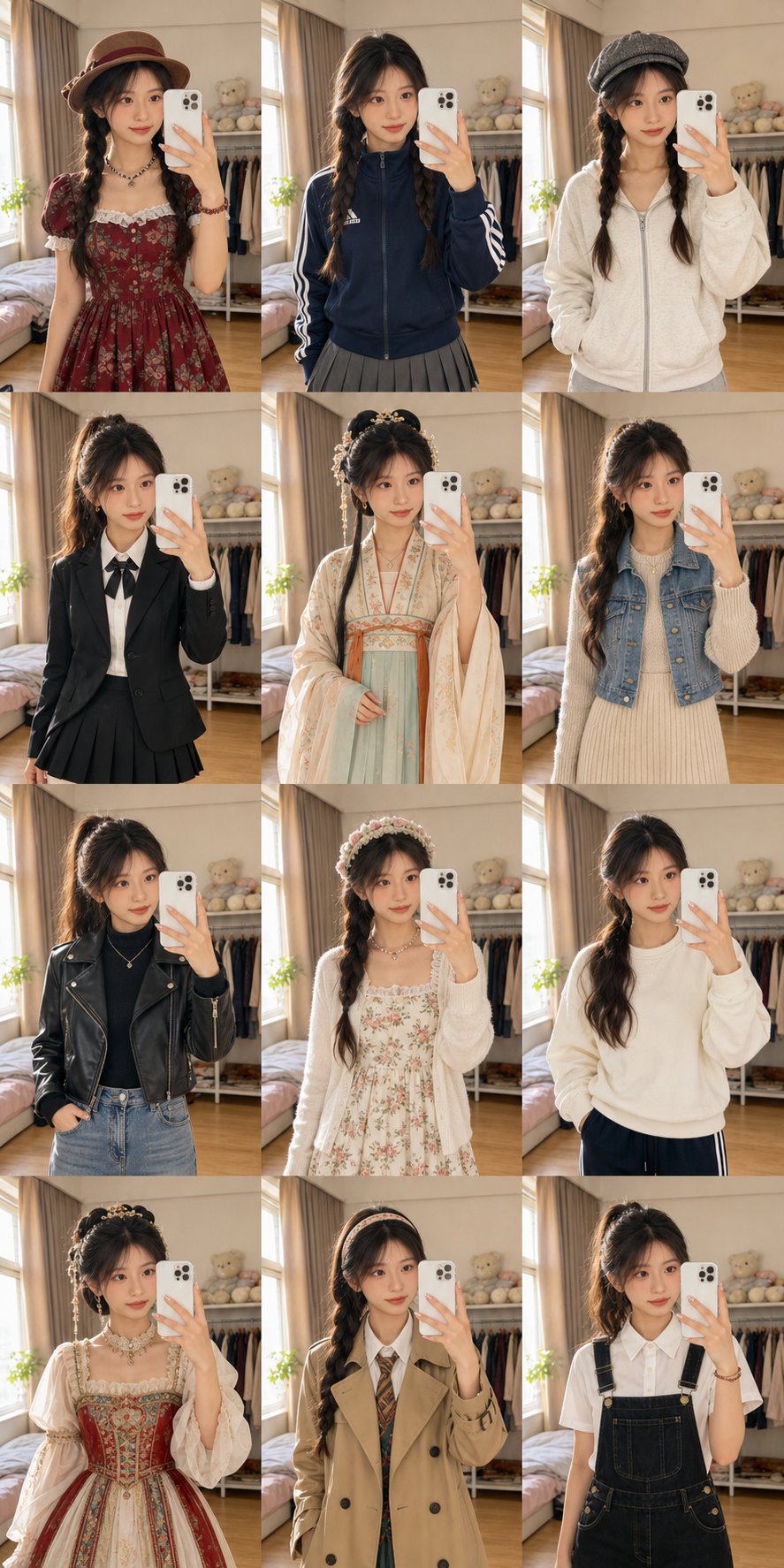 Mirror Selfie Outfit Collection