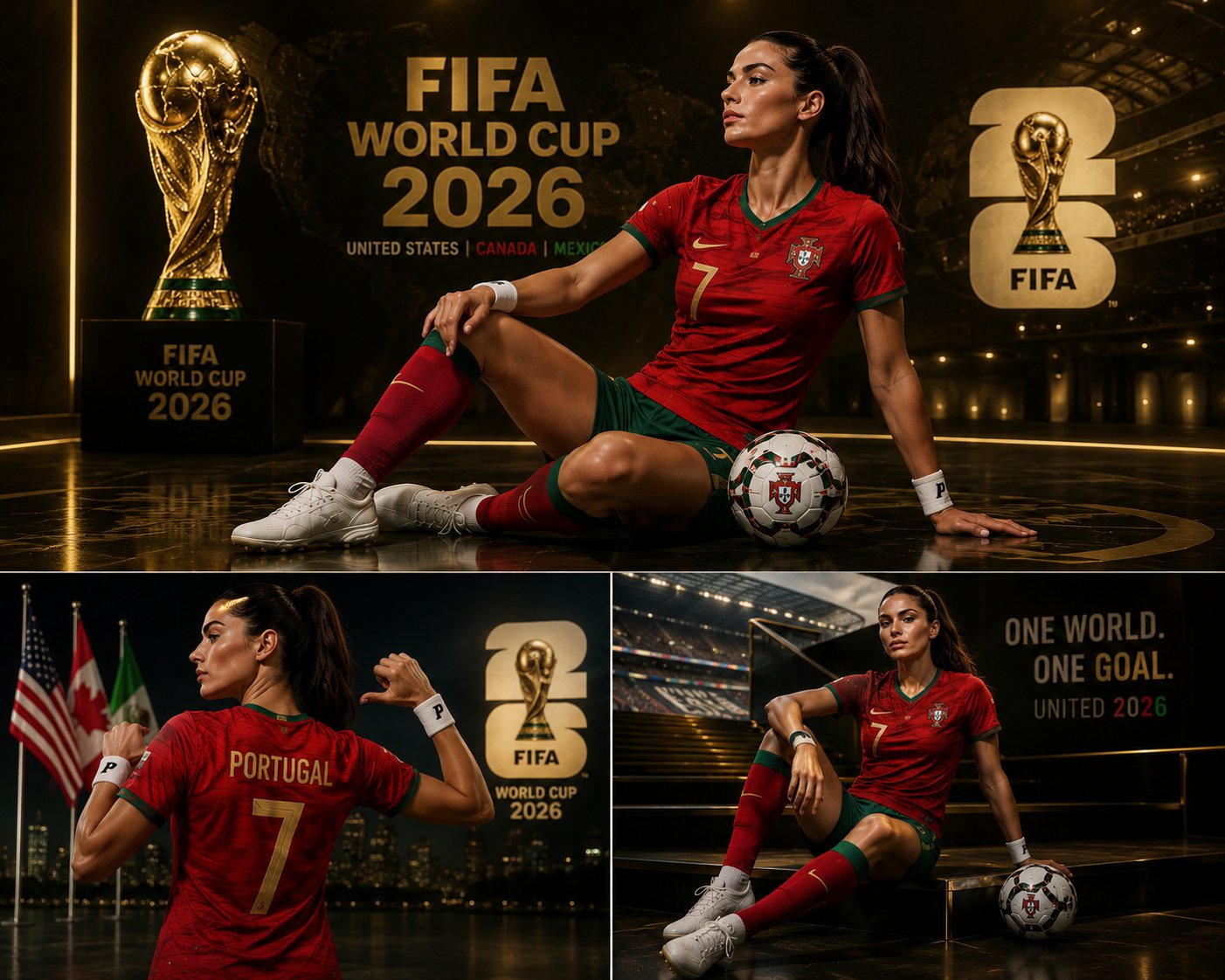 Road to 2026 Portugal Fan Poster