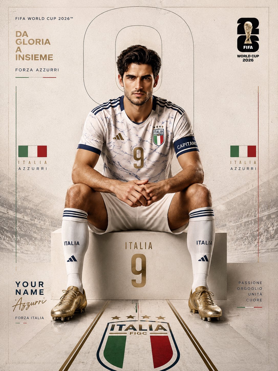 World Cup Star Poster Creator