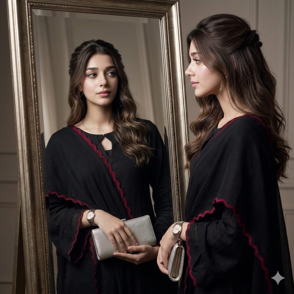 Mirror Couture Portrait