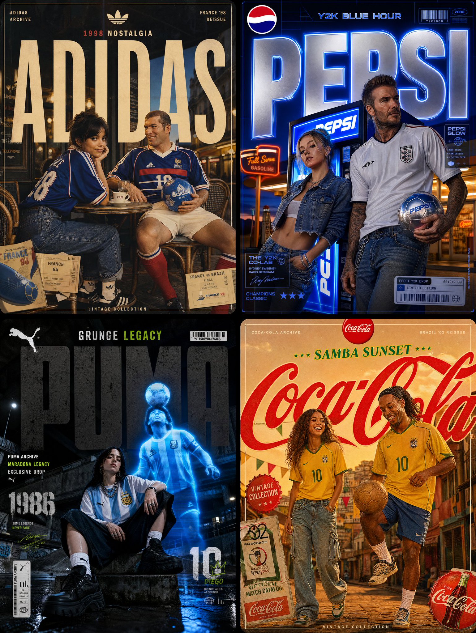 Adidas 1998 Nostalgic Football Aesthetics