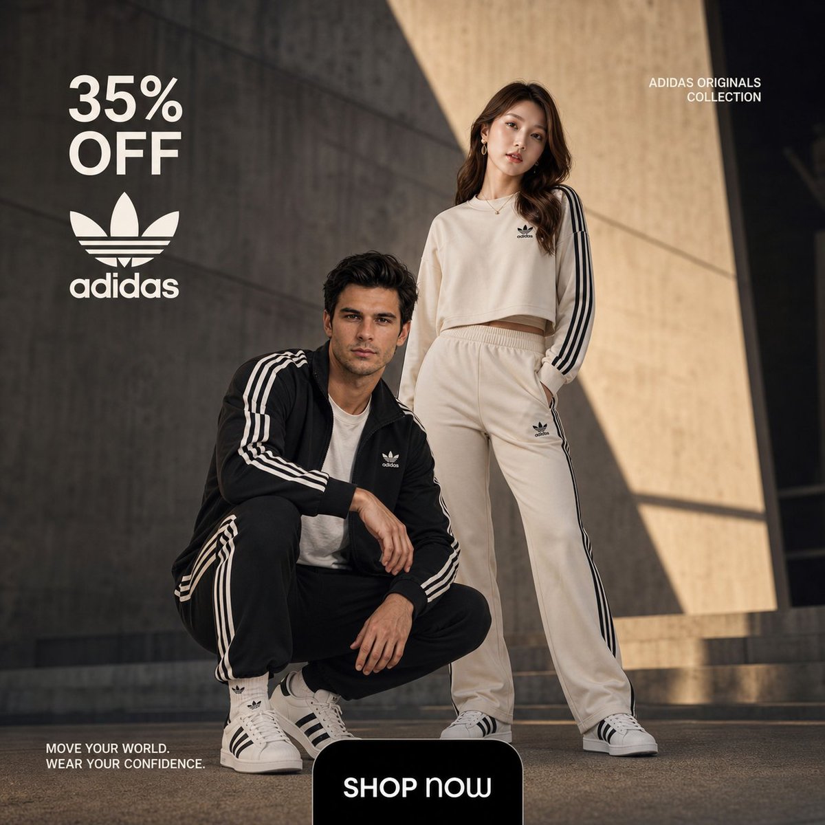 Adidas Originals High Fashion Ad