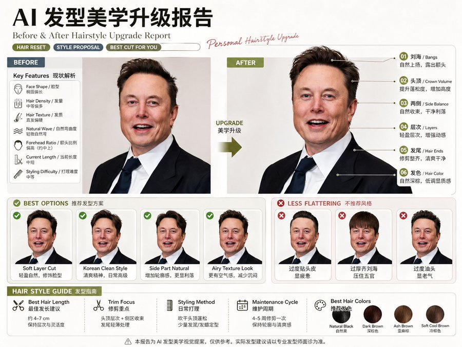 AI Facial Aesthetic Upgrade Report