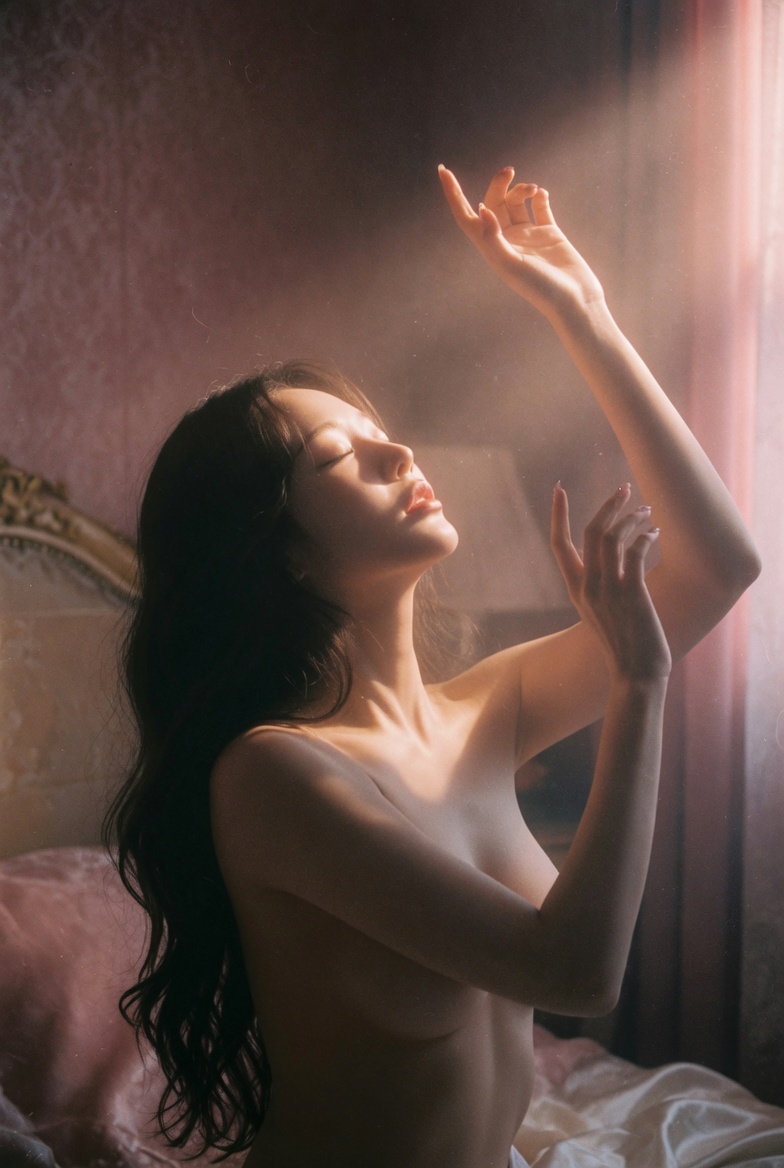 Ethereal Boudoir Film Portrait